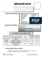 Saikatcurriculum Vitae