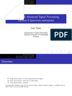 Spectrum Estimation