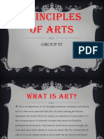 Principles of Arts Report