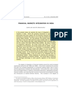 Financial Markets Integration in India: Asia-Pacific Development Journal Vol. 12, No. 2, December 2005