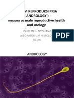 Male Reproductive Health and Andrology
