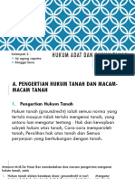 Hukum Adat Dan Hukum Tanah Nasional