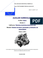 Sisteme mecanice pneumatice si hidraulice ale automobilelor.doc