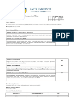 Course Title: Business Process Management and Mining