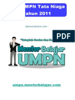 Soal UMPN Tata Niaga 2011