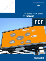 Développer Et Gérer Sa Marque Québec PDF