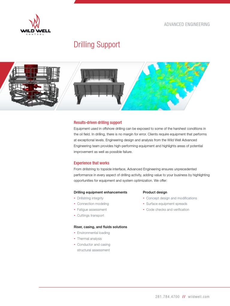 Drilling Support Advanced Engineering Pdf