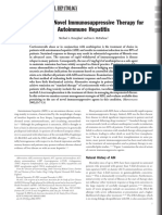 Perspectives in Clinical Hepatology Current and Novel Immunosuppressive Therapy For Autoimmune Hepatitis