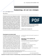 Preeclampsia: Pathophysiology, Old and New Strategies For Management