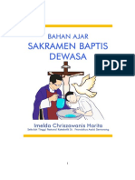 BUKU PANDUAN SAKRAMEN BAPTIS Yok PDF