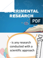 Experimental Research 1