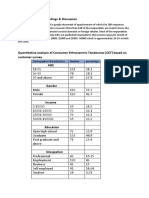 Research Analysis, Findings & Discussion