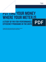 Pay for Performance Efficiency Report