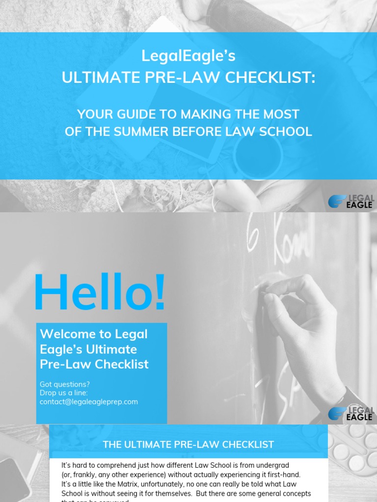 Tips For Law School PDF Federal Rules Of Civil Procedure Summary