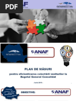 ANAF - Plan Măsuri de Colectare A Veniturilor