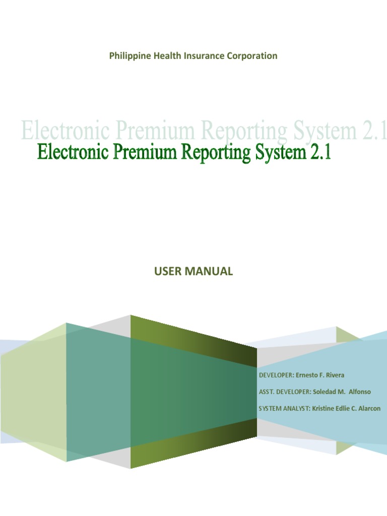EPRS v2.1 User Manual PDF | PDF