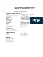 Controle de qualidade e acreditação no laboratório de anatomia patológica