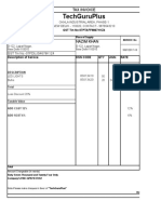 GST Invoice Format No. 5