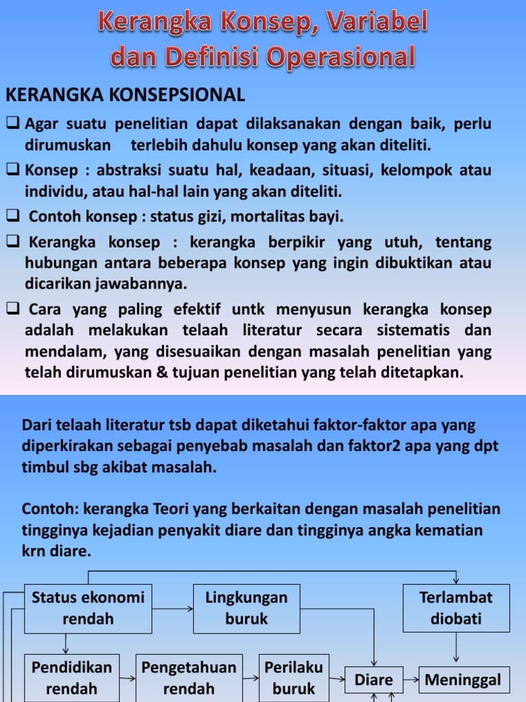 Kerangka Konsepsional | PDF