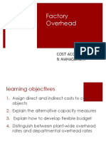 Factory Overhead: Cost Accounting & Management