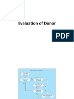 Donor Evaluation