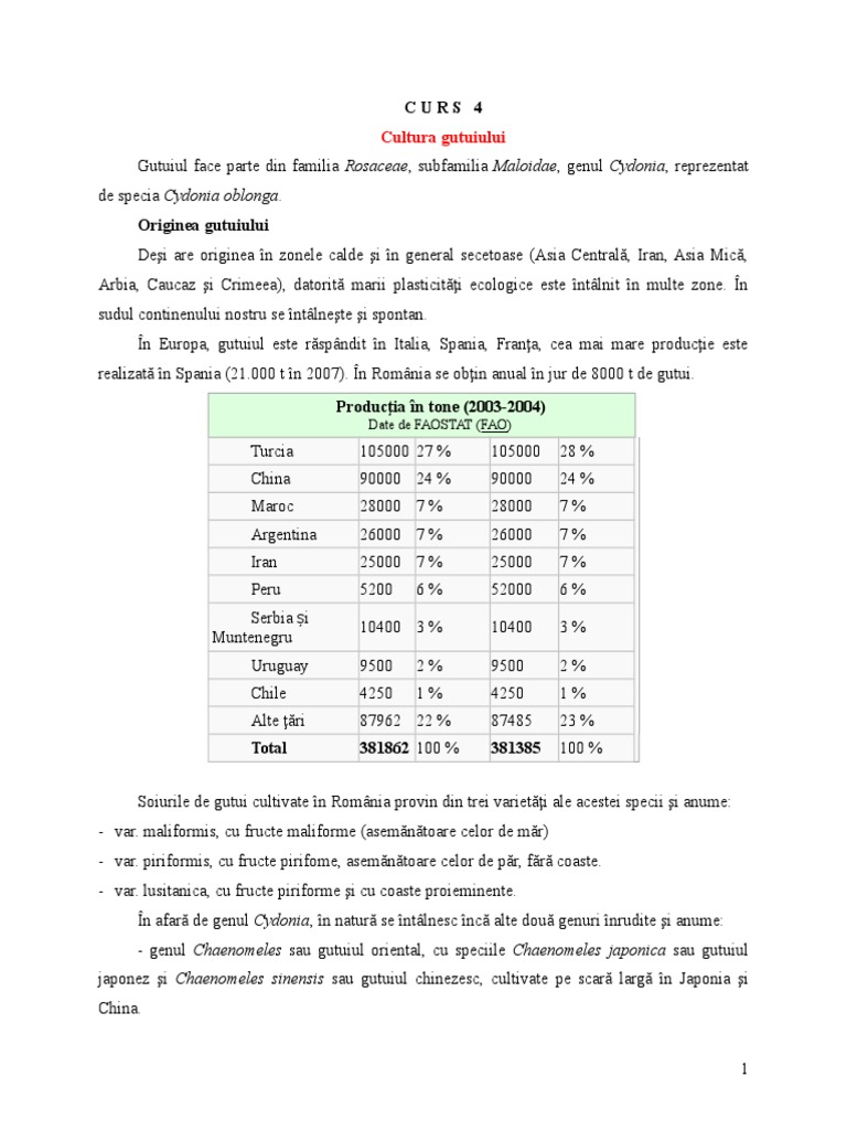 Gutuiul Mosmonul | PDF