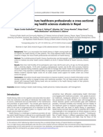 2019 - Budhathoki Et Al. - Health Literacy of Future Healthcare Professionals A Cross-Sectional Study Among Health Sciences Students in