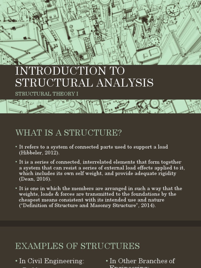 Introduction to Structural Analysis | PDF | Truss | Beam (Structure)