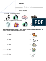 Sense Organs Tests 10095