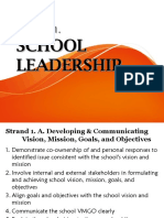 Domain 1.: School Leadership