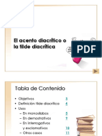 Tilde Diacrítica