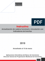 Instructivo Cadena Funcional y Vinculacion Con Indicadores de Brecha