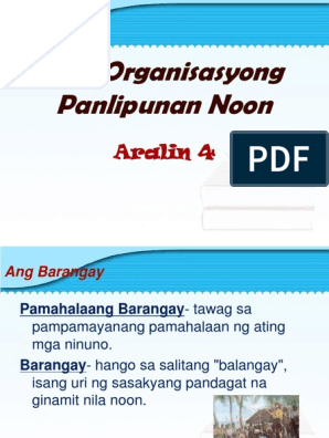 Tawag Sa Pinuno Ng Barangay Ngayon