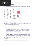 The English Alphabet