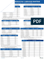 Banco de Los Trabajadores - Tarifas y Servicios PDF