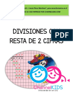 Divisiones Con Resta de 2 Cifras