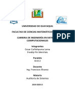 Deber Auditoria