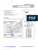 Inchange Semiconductor 2N3198 PNP Power Transistor Datasheet