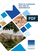 How To Minimise The Risk of Subsidence