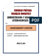 Assessment Center Monografia