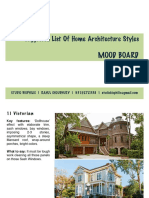 List of Home Architecture Styles