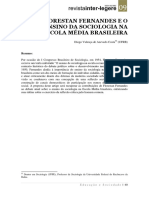 FLORESTAN FERNANDES E O ENSINO DA SOCIOLOGIA NA ESCOLA MÉDIA BRASILEIRA.pdf