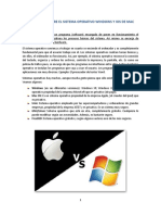 Diferencias Entre El Sistema Operativo Windows y Ios de Mac