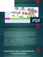 Administracion de Operaciones