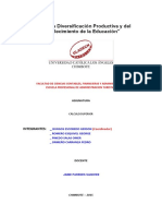 Actividad de Responsabilidad Social 2 - CALCULO SUPERIOR