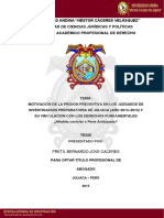 TESIS Universidad Andina Derecho Modelo PDF