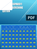 This Is Jeopardy! Uspstf & Screening Edition
