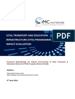 IMC-VTEI Impact Assessmnt Draft Methodology