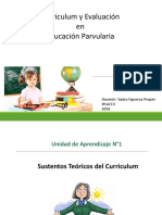 Curriculum y Evaluación en Educación Parvularia: Docente: Yanira Figueroa Pequer Iplacex 2019