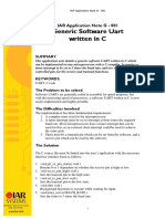 Generic Software Uart Written in C: IAR Application Note G - 001